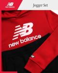 New Balance Boys Fleece Sweatpants and Hoodie Set