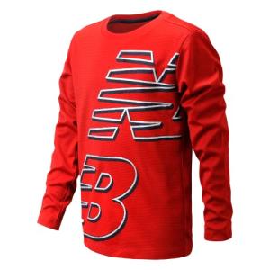 New Balance Boys Waffle Knit Long Sleeve Shirt