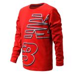 New Balance Boys Waffle Knit Long Sleeve Shirt