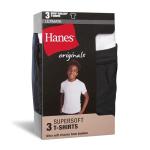 Hanes Boys' Supersoft Moisture-Wicking T-Shirt Pack