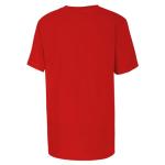 adidas Boys Red Cotton Logo T-Shirt, M (10/12)