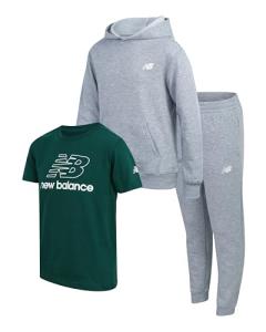New Balance Boys 3 Piece Athletic Jogger Set
