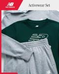 New Balance Boys 3 Piece Athletic Jogger Set