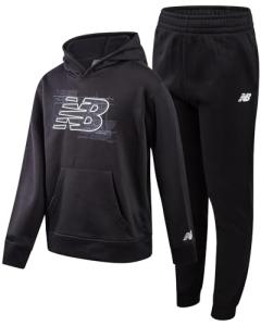 New Balance Boys Fleece Hoodie & Joggers Set