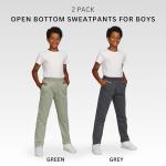 New Balance Boys' Fleece Sweatpants - 2 Pack