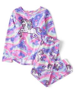 Children's Place Long Sleeve Pajama Set for Kids
