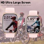 Smart Watch with Call, Heart Rate, and Activity Tracker
