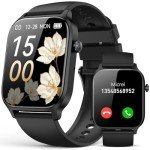 IP68 Waterproof Smart Watch with Calls & Fitness Tracking