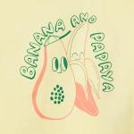 Girls' Long Sleeve T-Shirts Pack: Cool Cat/Tiger/Fruit