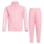 Adidas Girls' Classic Tricot Jacket and Joggers Set