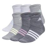 Adidas Kids Superlite Quarter Ankle Socks 6-Pack