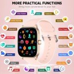 Smart Watch with Call, Heart Rate, and Activity Tracker