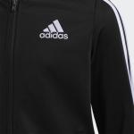 adidas Girls' Zip Front Bomber Jacket - Adi Black