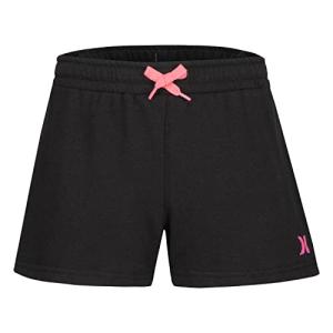 Hurley Girls' Black Casual Knit Shorts, Large