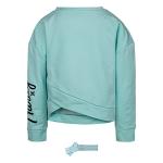Hurley Girls' Mint Long Sleeve Boxy T-Shirt