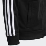 adidas Girls' Zip Front Bomber Jacket - Adi Black
