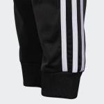 adidas Girls Black Tricot Jogger Pants