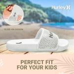 Hurley Naia Girls' Comfortable Slip-On Sandals