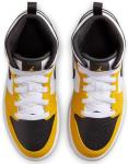 Nike Jordan 1 Mid Kids' Shoes in Yellow Ochre