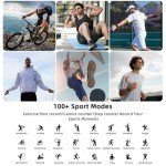 All-Day Fitness Smart Watch with Call Features