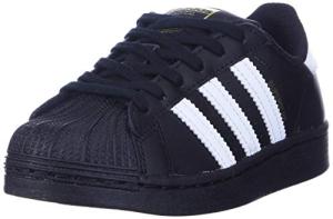 adidas Originals Superstar Kids Sneakers, Black/White