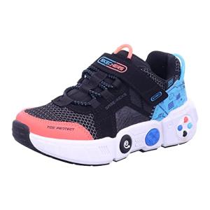 Skechers Gametronix Kids' Shoes, Black/Multi, Size 12