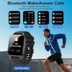 All-Day Fitness Smart Watch with Call Features
