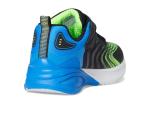 SKECHERS Boys Microspec Max Vortivo Sneakers, Black/Blue