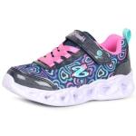 SKECHERS Girls Heart Lights Boogie Love Sneakers
