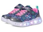 SKECHERS Girls Heart Lights Boogie Love Sneakers