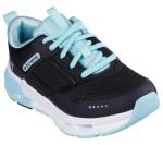 Skechers Kids Glide-Step Sneaker, Black/Aqua
