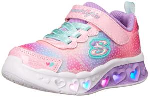 Skechers Toddler Flutter Heart Lights Shoes, Pink