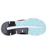 Skechers Kids Glide-Step Sneaker, Black/Aqua