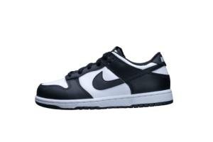 Nike Dunk Low Kids' Shoes - White/Black