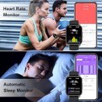 All-Day Fitness Smart Watch with Call Features