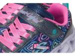 SKECHERS Girls Heart Lights Boogie Love Sneakers