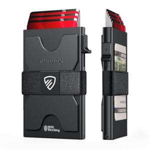 Slim RFID Business Card Holder for Men and Women