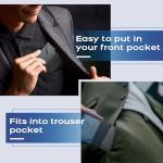 Slim RFID Business Card Holder for Men and Women