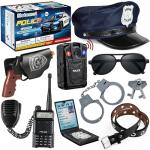 Police Toy Set with Costume Accessories for Kids