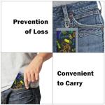 Leehoom Kids Black Gamepad Trifold Wallet