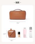 Large Waterproof Travel Makeup Bag with Handle