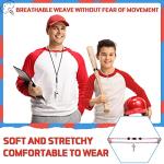 Glenmal Baseball Cross Necklace for Boys and Men