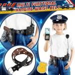 Police Toy Set with Costume Accessories for Kids