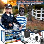 Police Toy Set with Costume Accessories for Kids