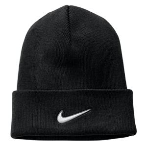 Nike Black Cuffed Beanie for Everyone