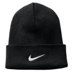 Nike Black Cuffed Beanie for Everyone