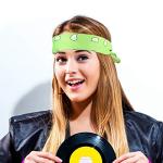 12 Pack Unisex Cowboy Bandanas for Parties