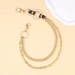 PINKPIN Unisex Punk Heavy Duty Belt Chains