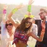 12 Pack Unisex Cowboy Bandanas for Parties