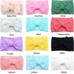 CÉLLOT Soft Stretchy Knot Headbands for Girls